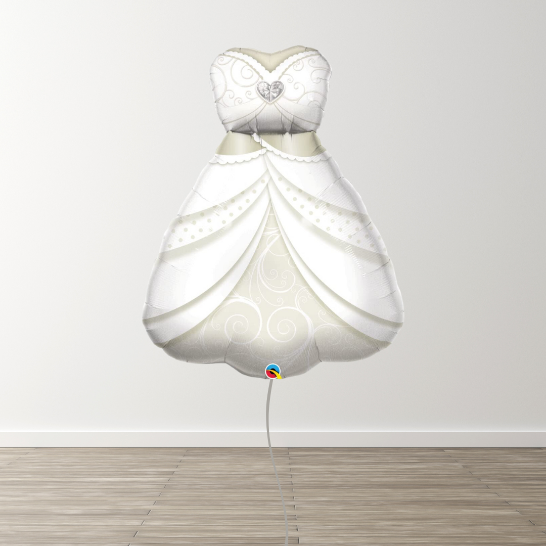 Wedding Dress 38" Supershape Balloon