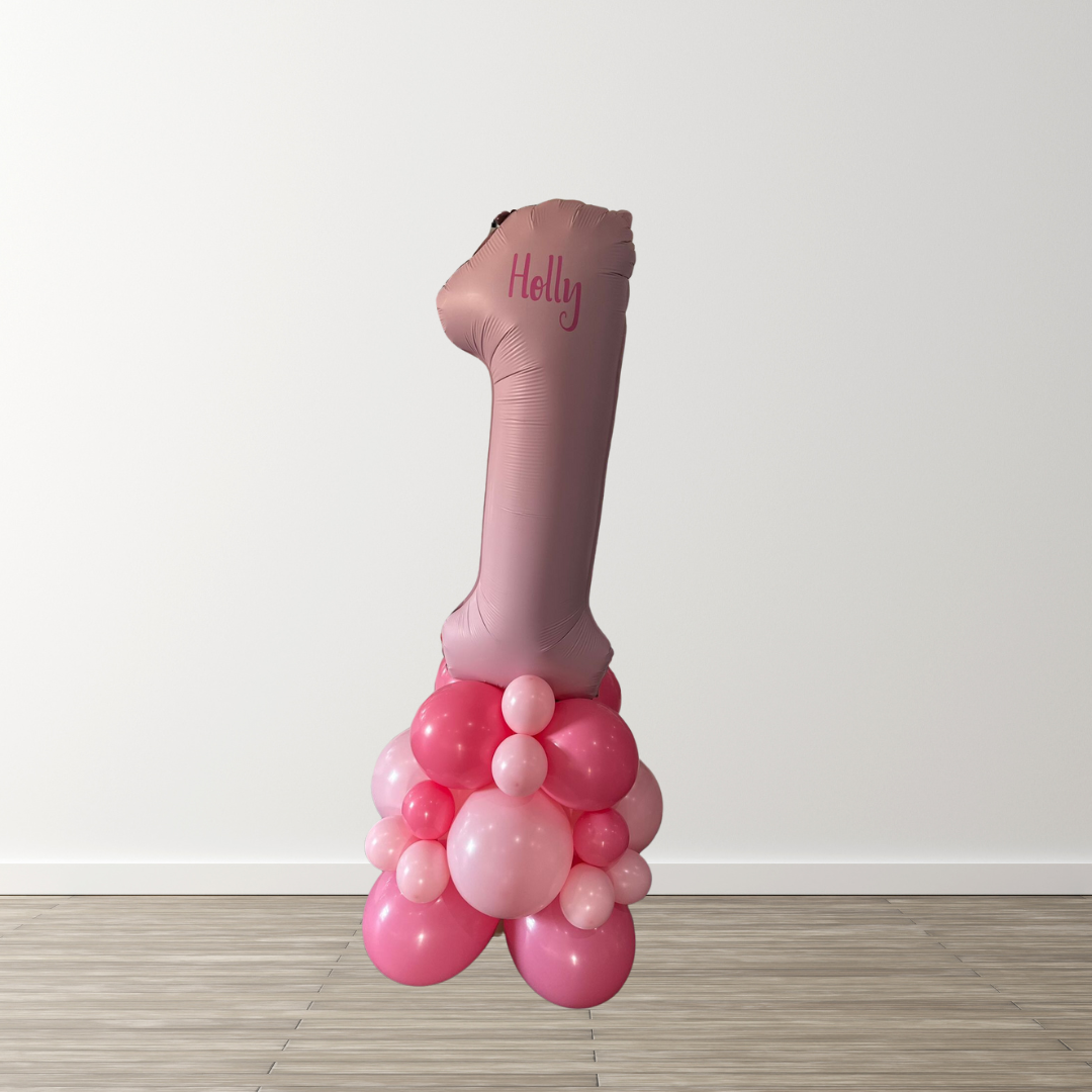 Pink Balloon Stack