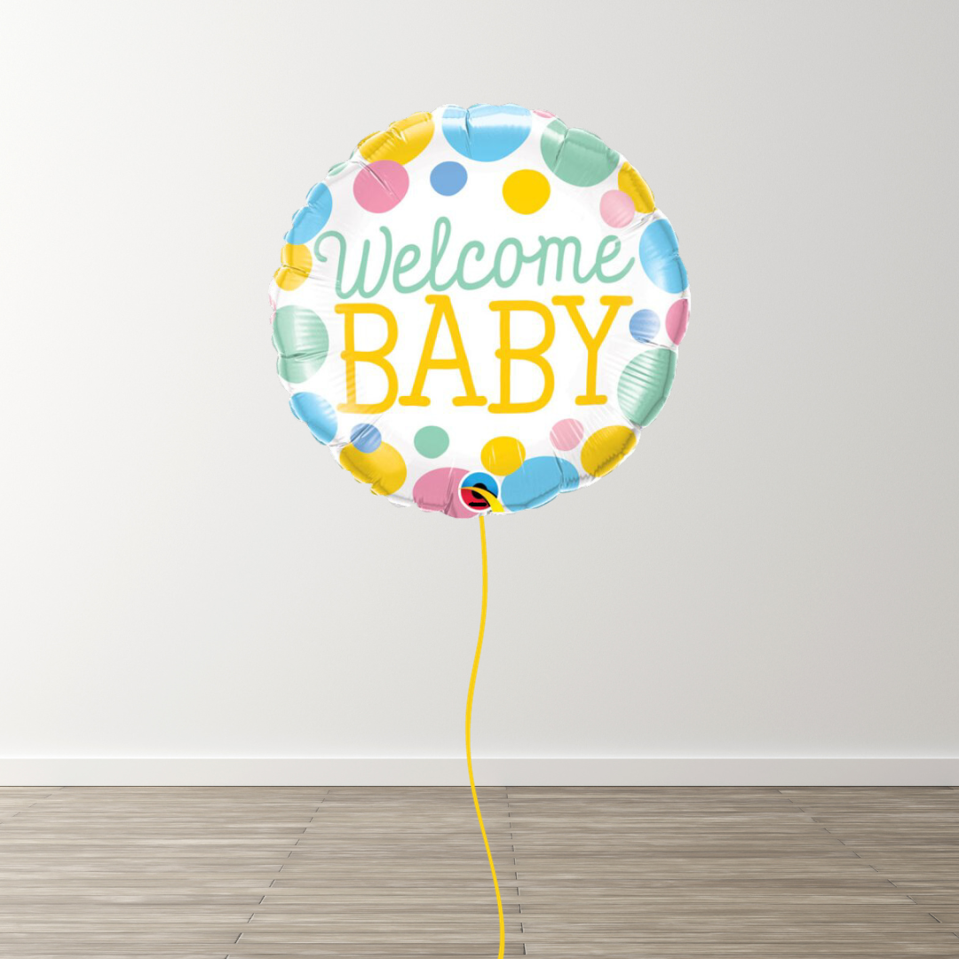 Welcome Baby 18" Foil Balloon