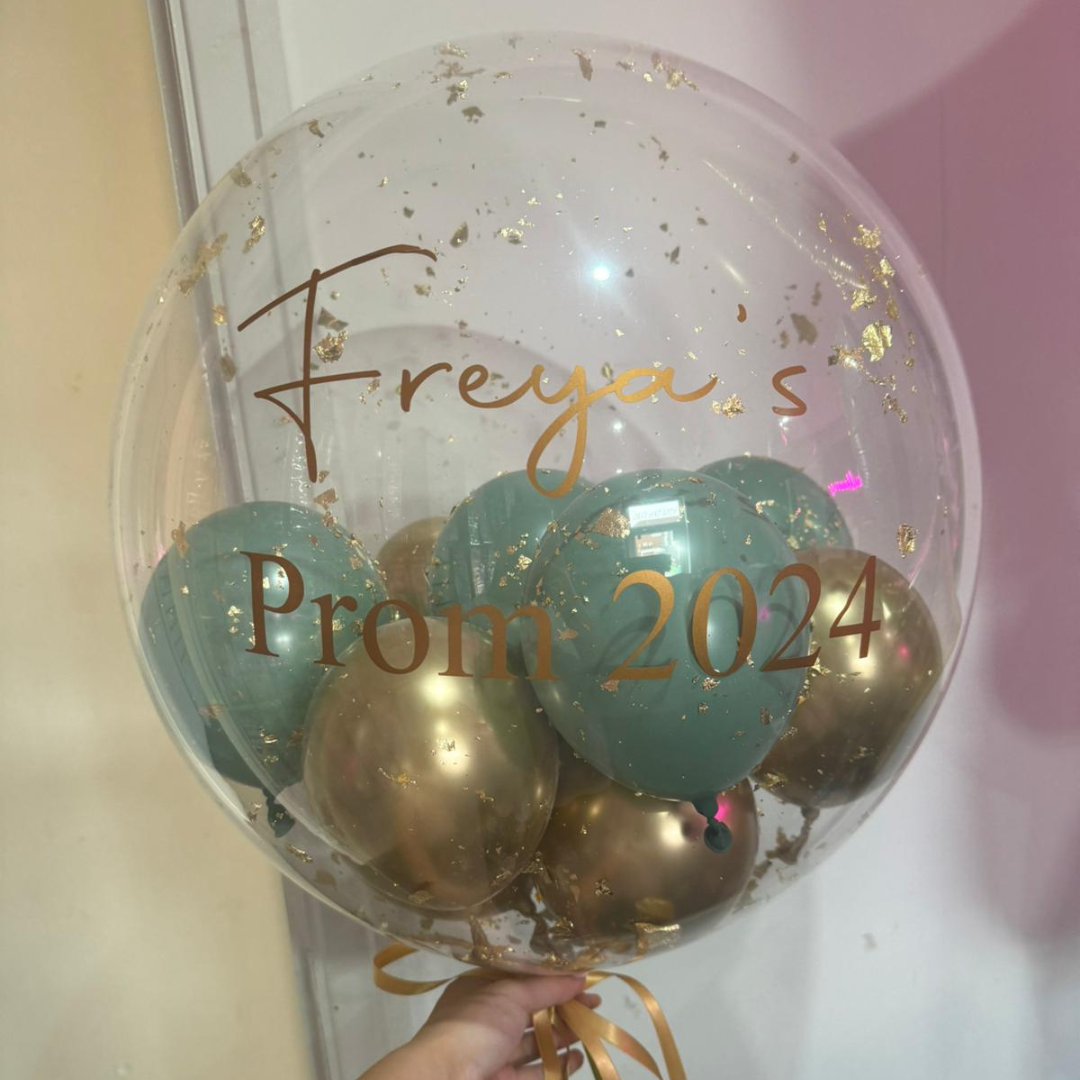 Prom Personalised Bubble Balloon