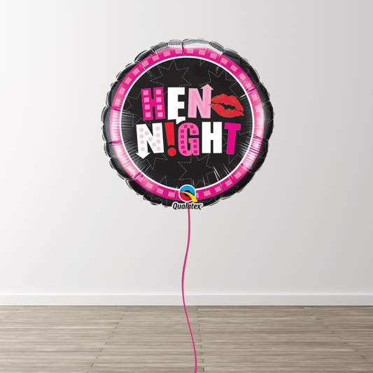 Hen Night 18" Foil Balloon