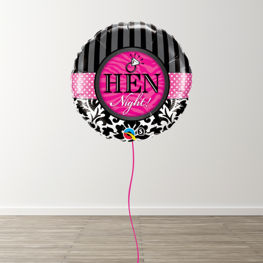 Hen Night 18" Foil Balloon
