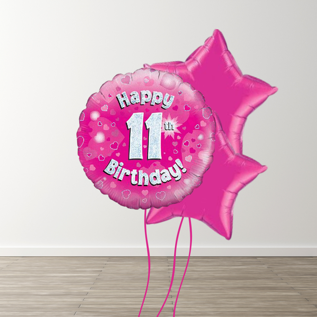 Small Pink Balloon Bouquet