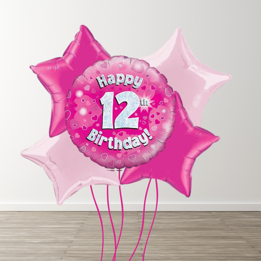 Large Pink Balloon Bouquet