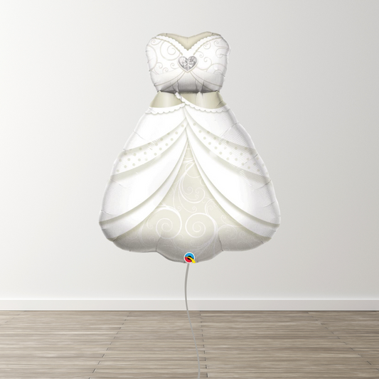 Wedding Dress 38" Supershape Balloon