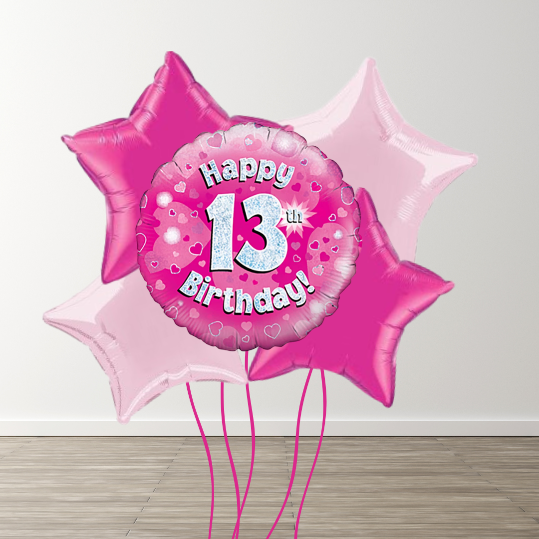 Large Pink Balloon Bouquet