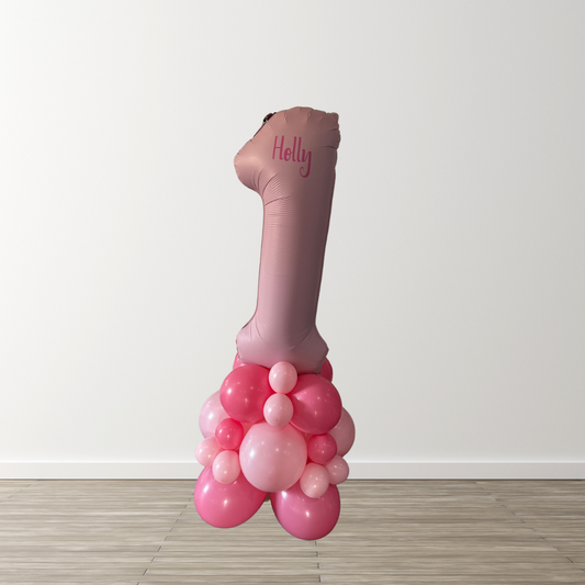 Pink Balloon Stack