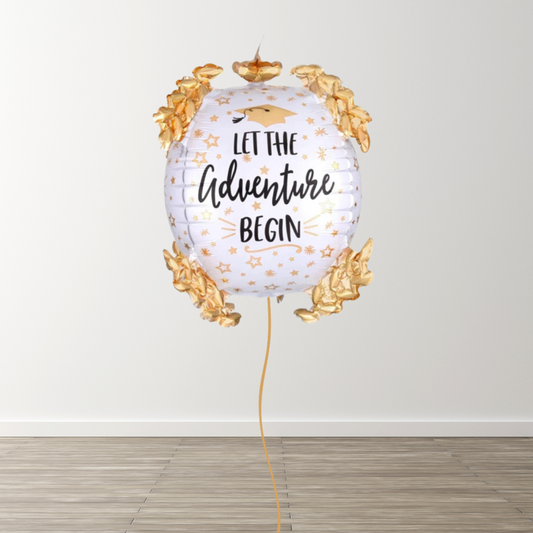 Let The Adventure Begin 20" Foil Balloon