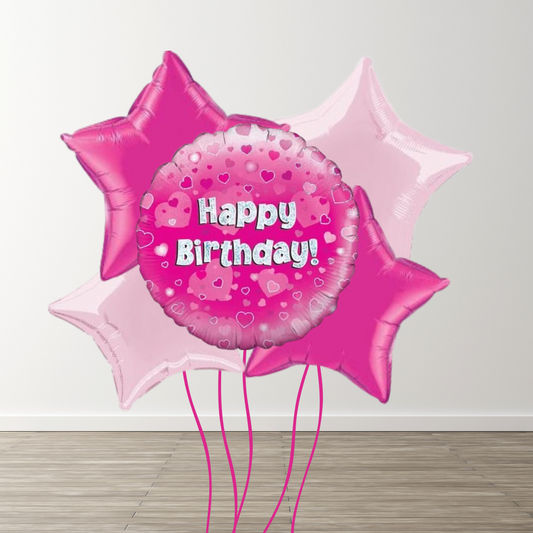Large Pink Balloon Bouquet