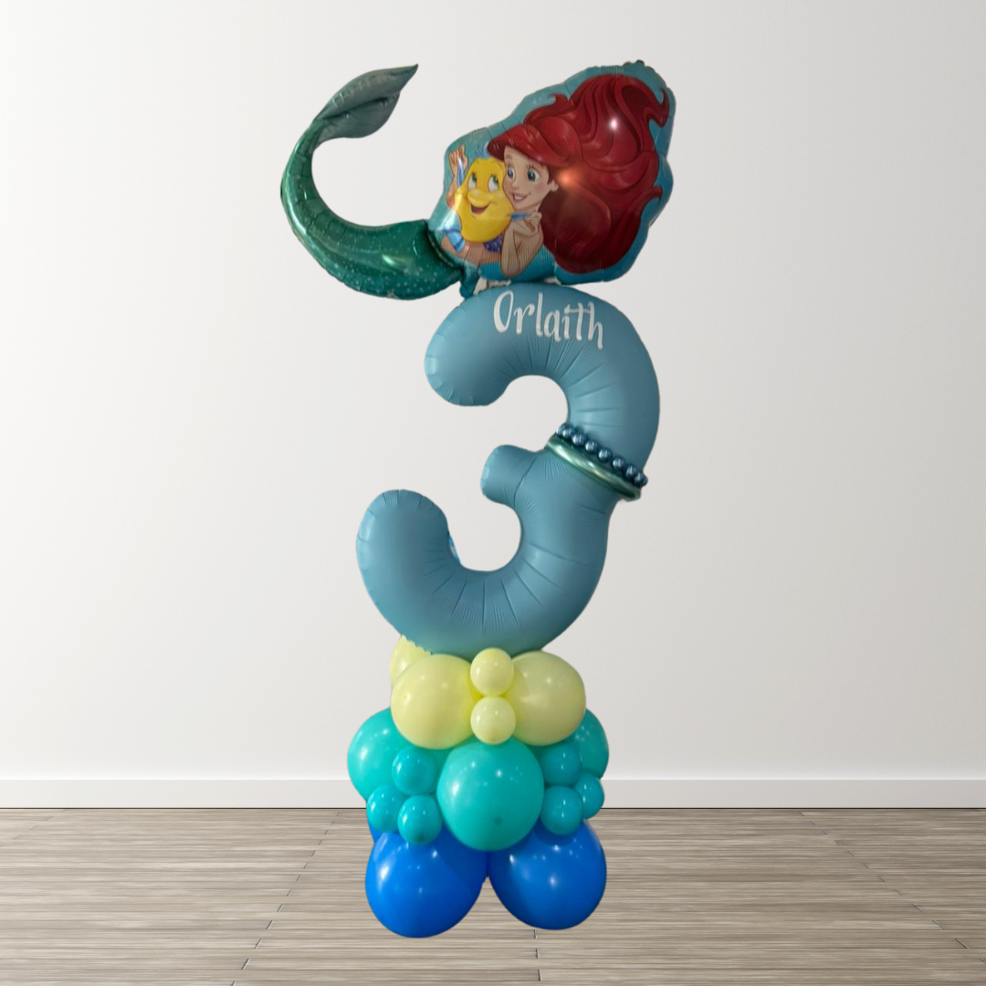 Little Mermaid Number Stack