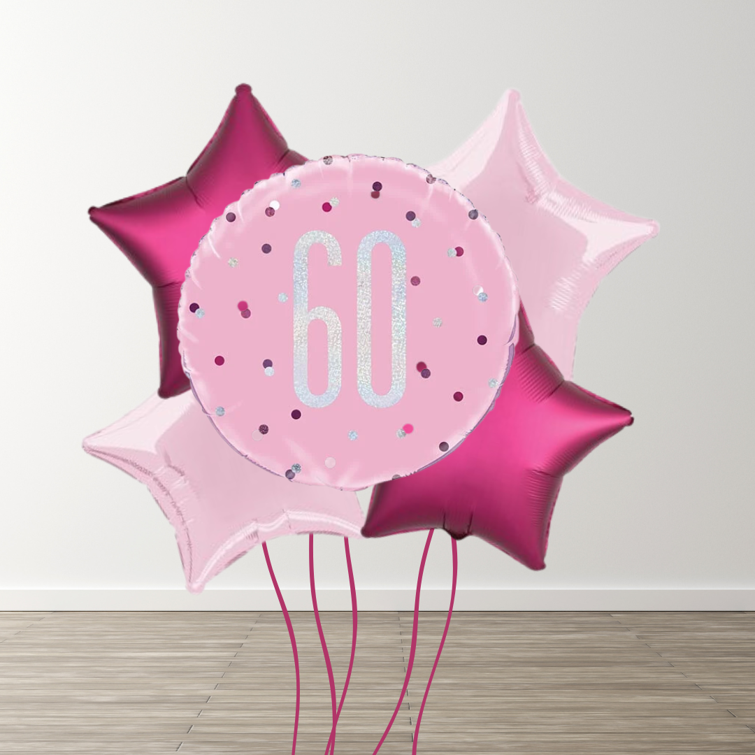 Large Pink Balloon Bouquet