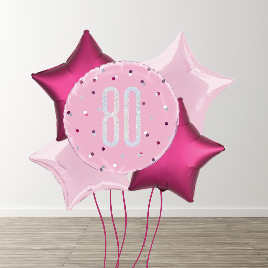 Large Pink Balloon Bouquet