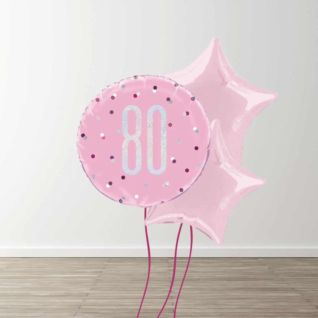 Small Pink Balloon Bouquet