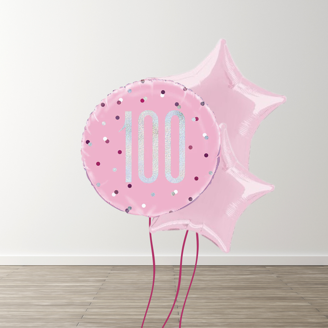 Small Pink Balloon Bouquet