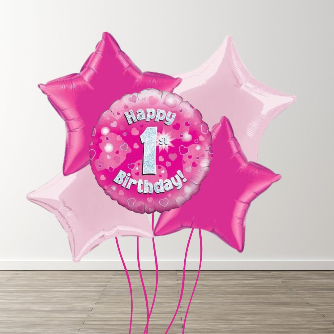Large Pink Balloon Bouquet