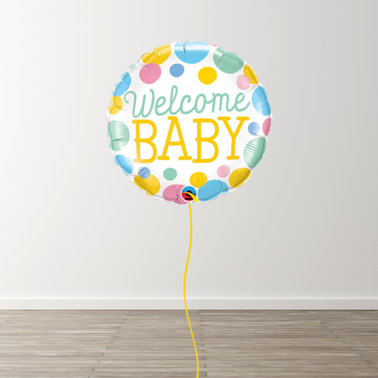 Welcome Baby 18" Foil Balloon