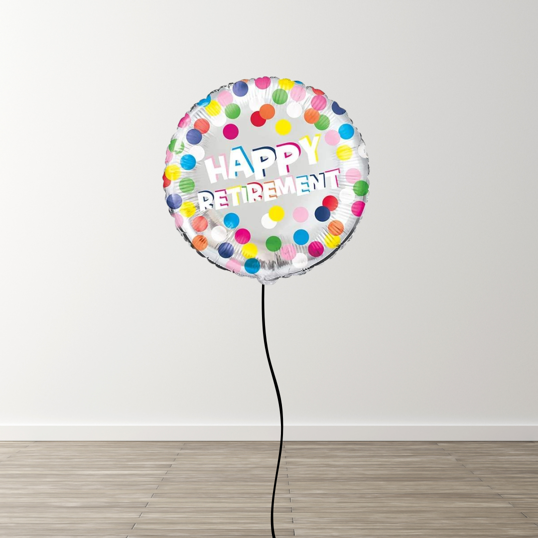 Happy Retirement 18" Foil Balloon