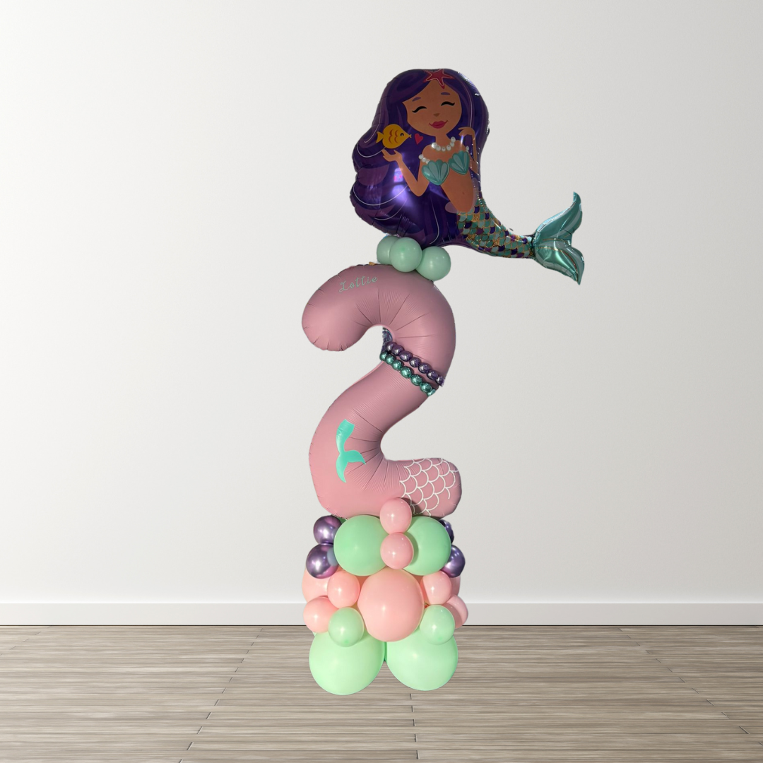 Mermaid Balloon Stack