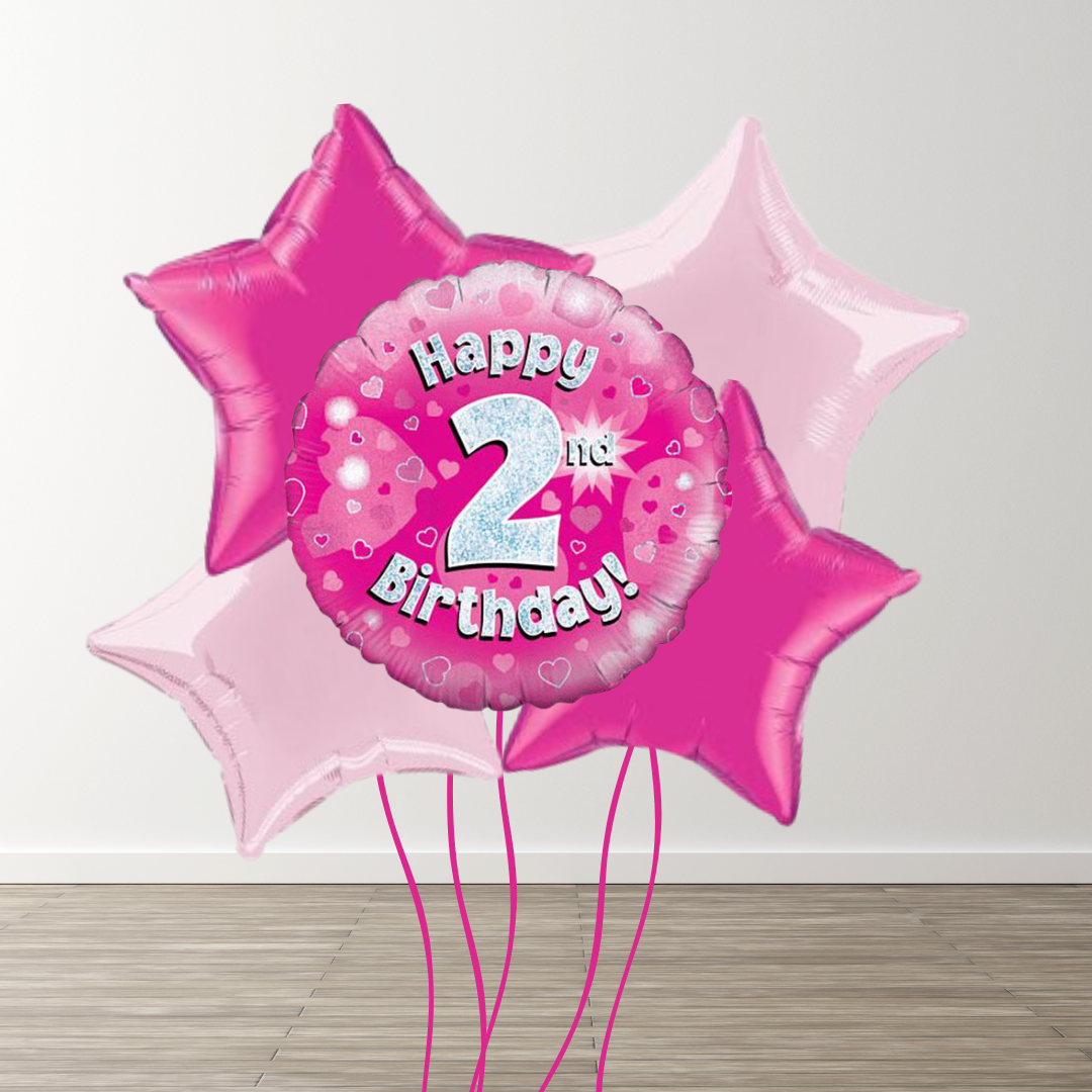 Large Pink Balloon Bouquet