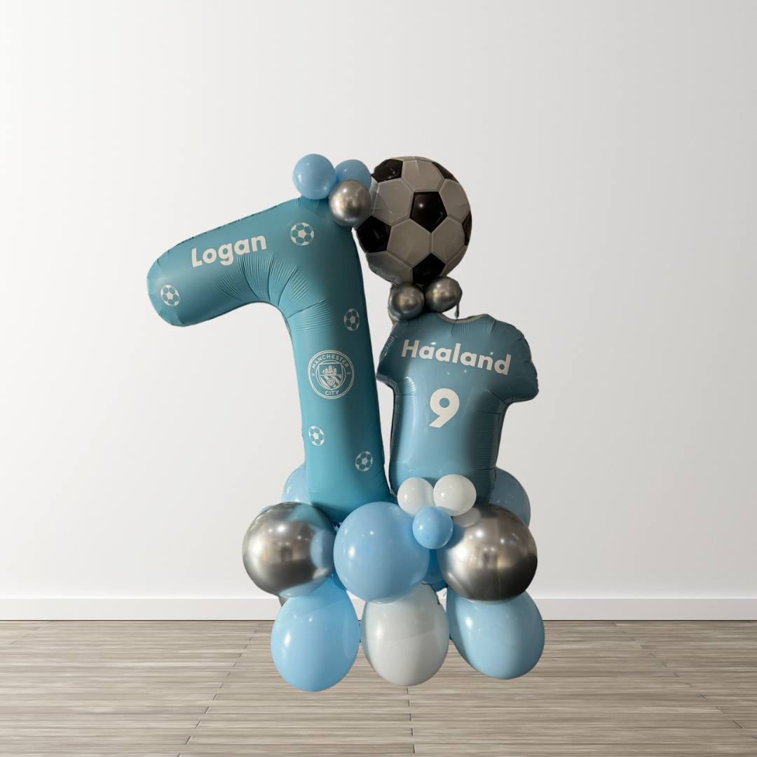 Manchester City FC Number Stack