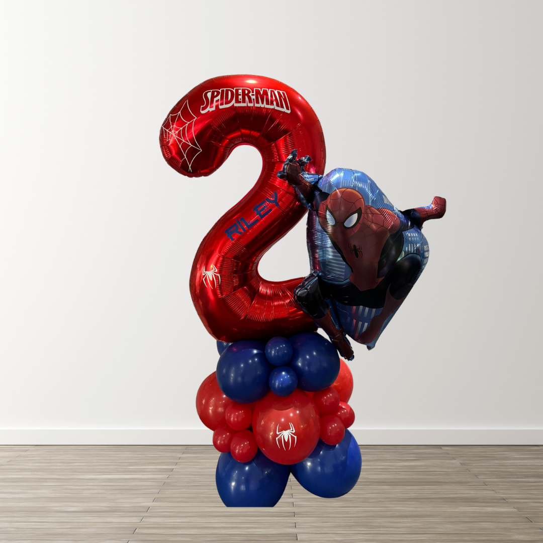 Spider-Man Balloon Stack