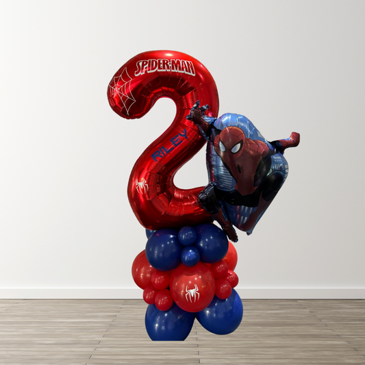 Spider-Man Balloon Stack
