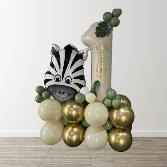 Safari Themed Balloon Stack