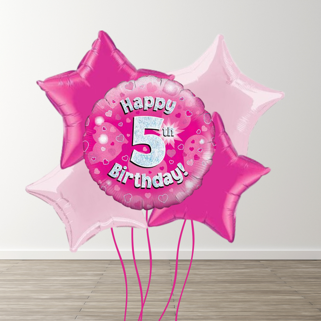 Large Pink Balloon Bouquet