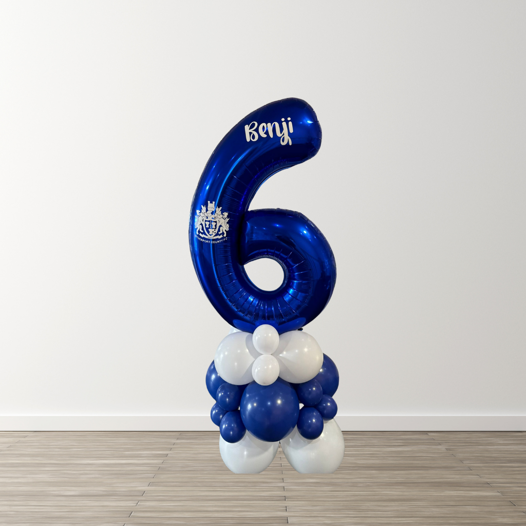 Stockport County Football Number Stack