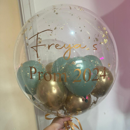 Prom Personalised Bubble Balloon