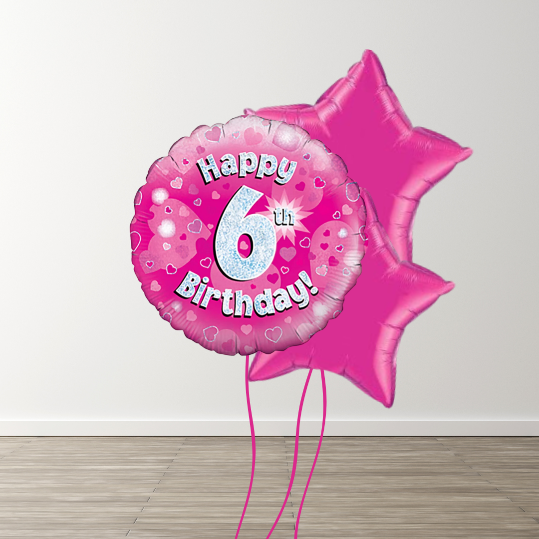 Small Pink Balloon Bouquet