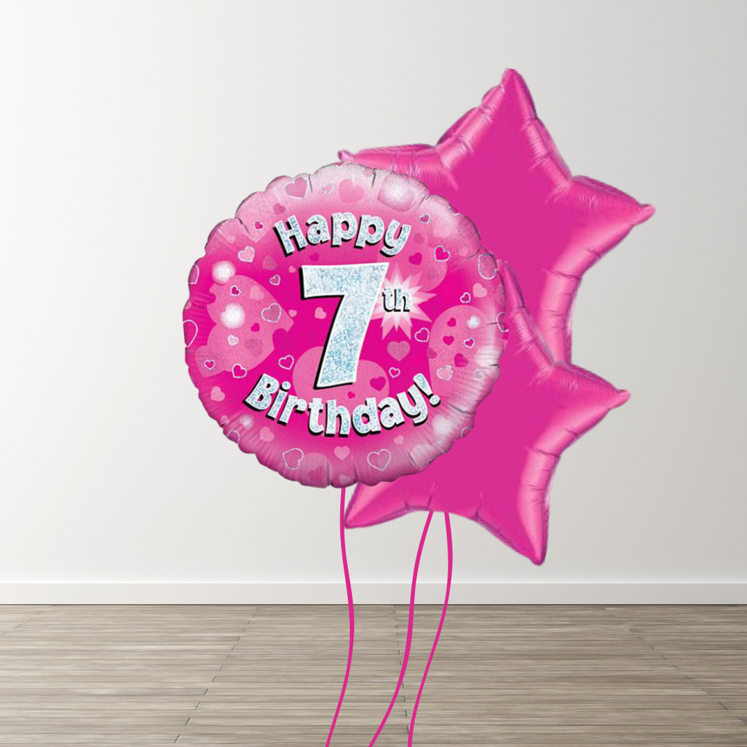 Small Pink Balloon Bouquet