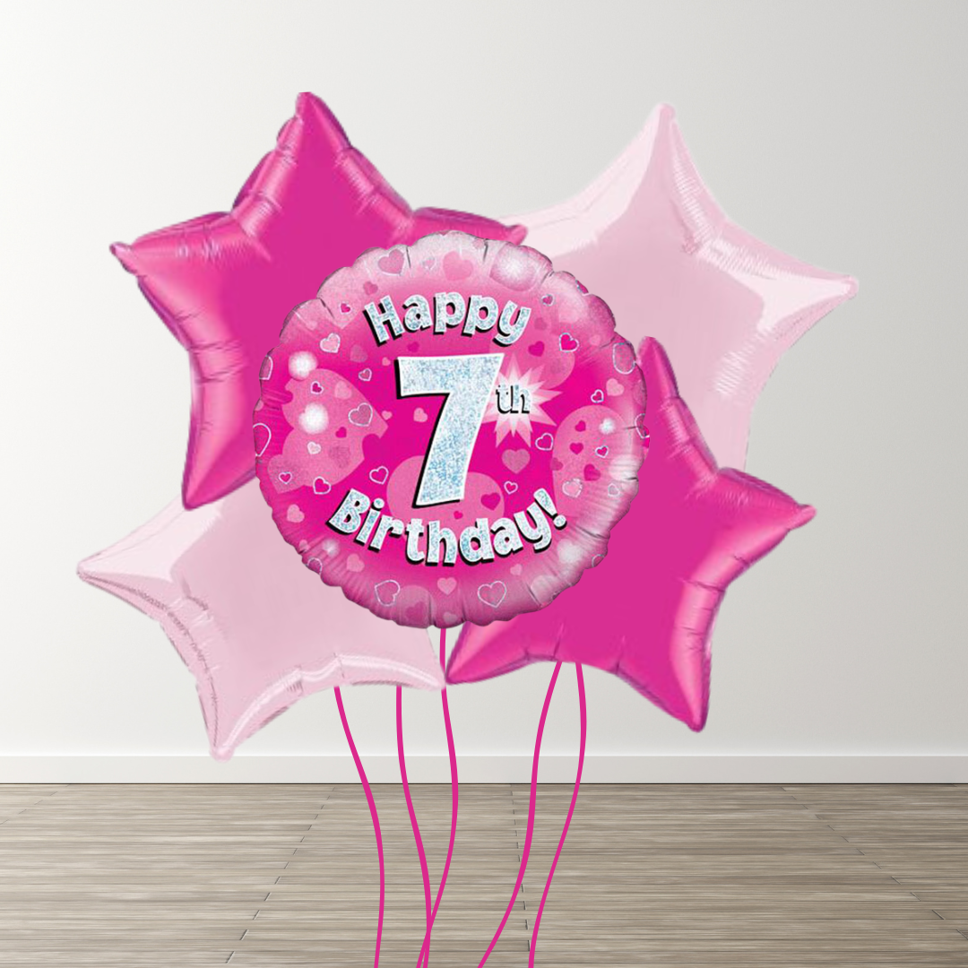 Large Pink Balloon Bouquet
