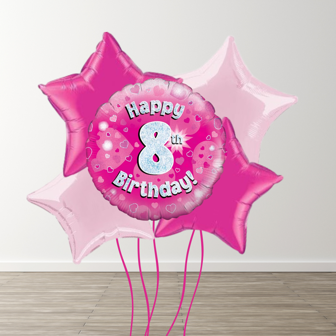 Large Pink Balloon Bouquet