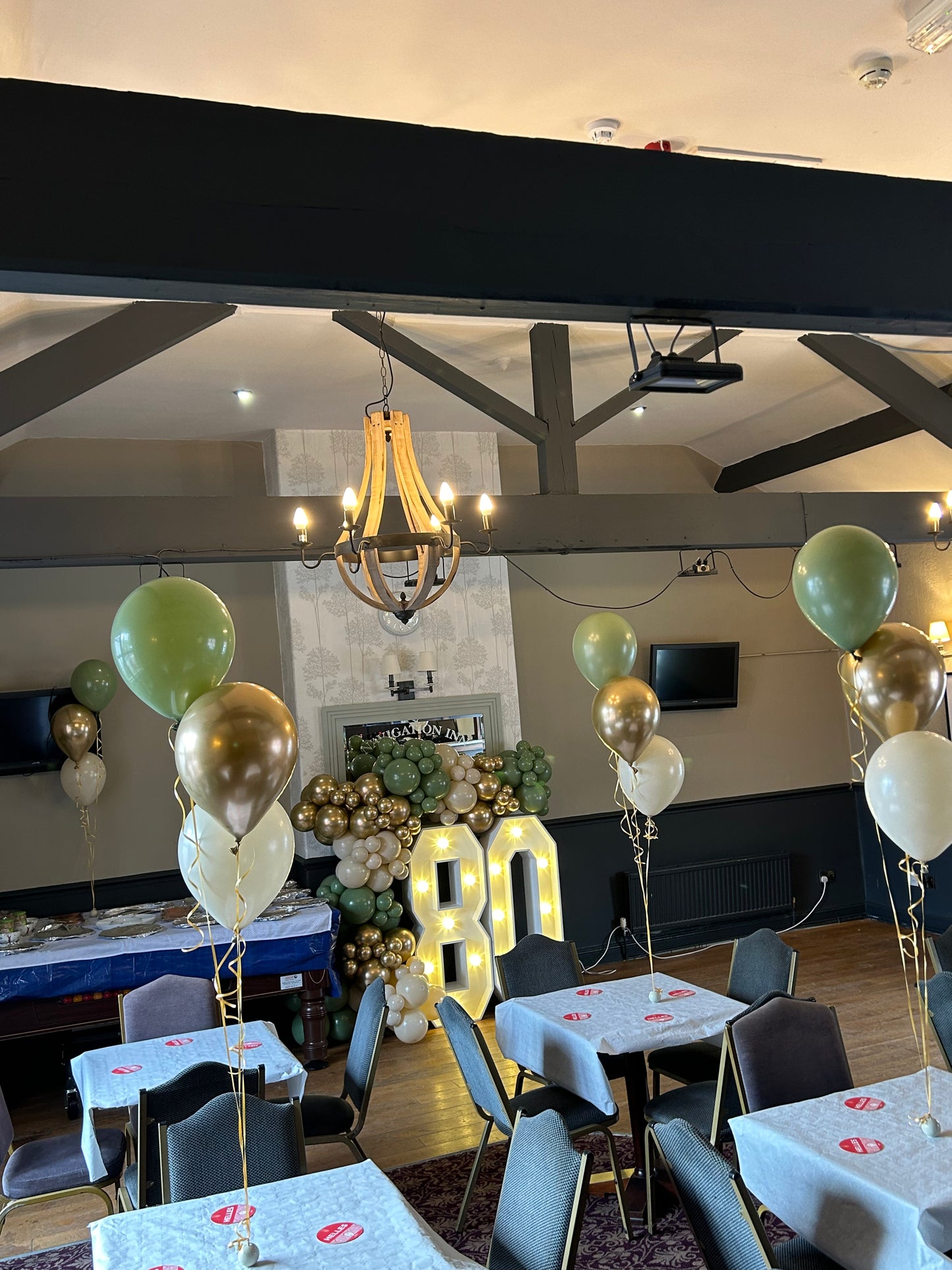 Set of 4 Table Balloons